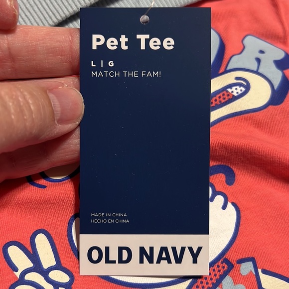 NWT Old Navy Pet Tee - Picture 6 of 9